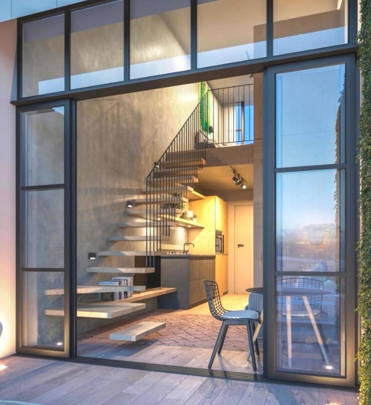 Stylish Loft With Breathtaking Mountain Views Apartment